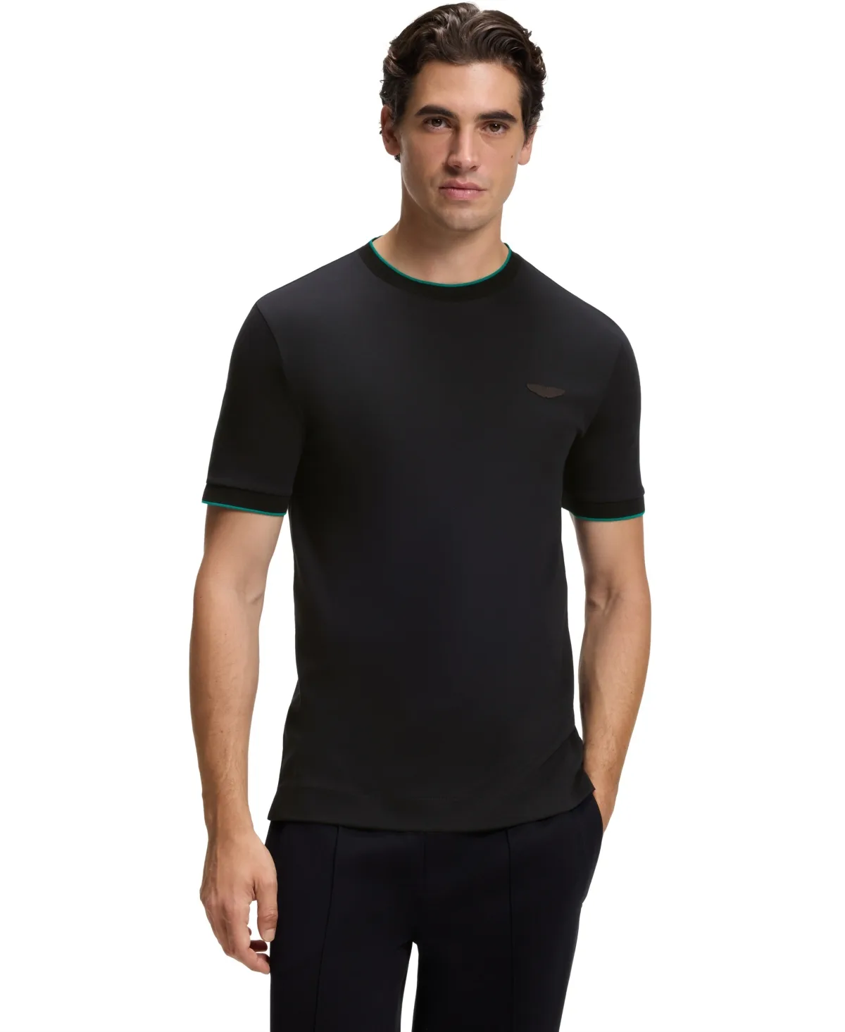 Boss by Hugo Boss x Aston Martin Mercerized Cotton Regular-Fit T-Shirt by Hugo Boss