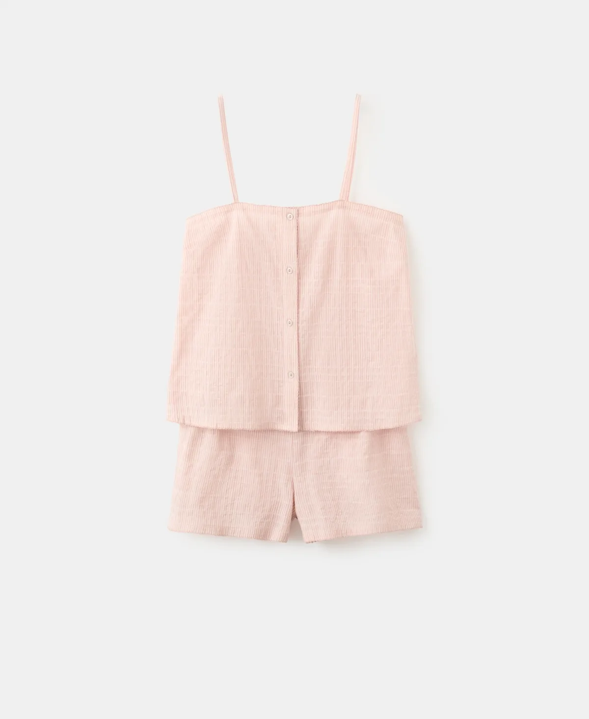 Two-Piece Cotton Pajama Set by Mango