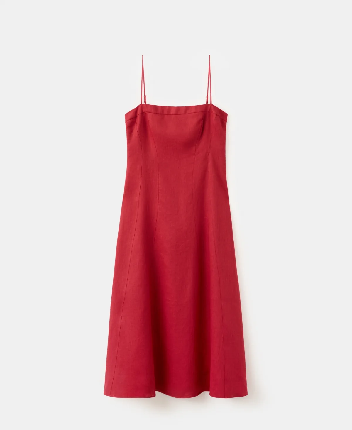 A-Line Linen Dress by Mango