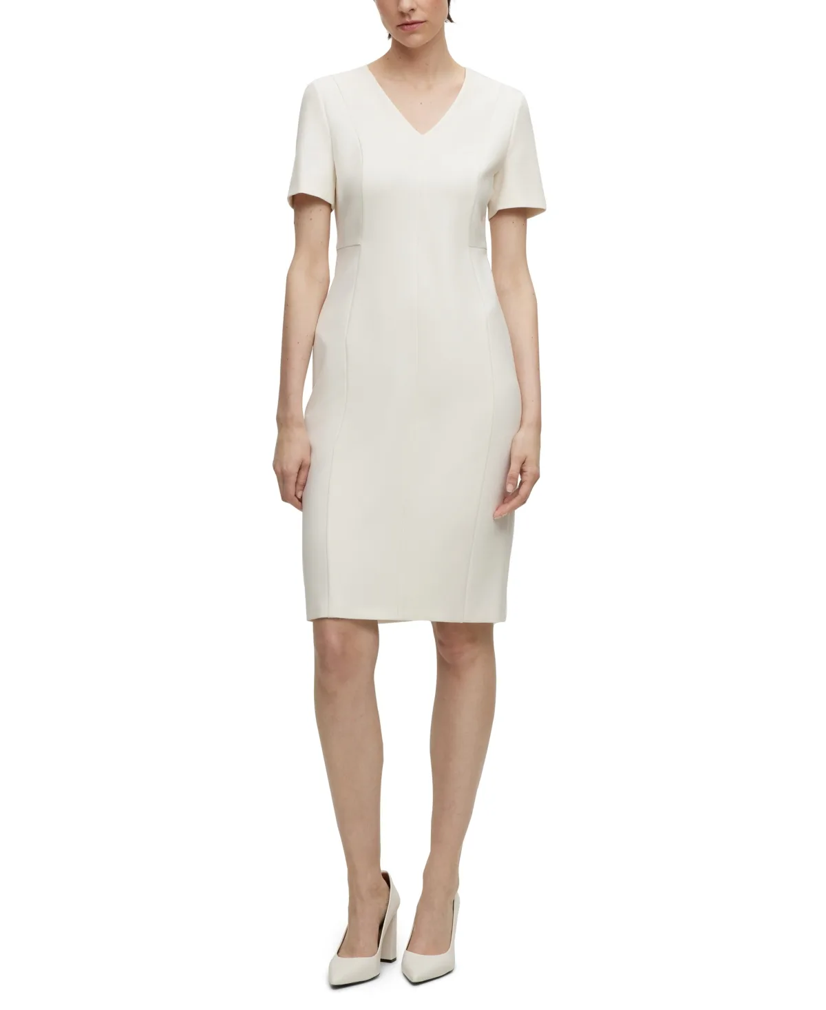 Boss by Hugo Boss Stretch Fabric Slim-Fit Business Dress