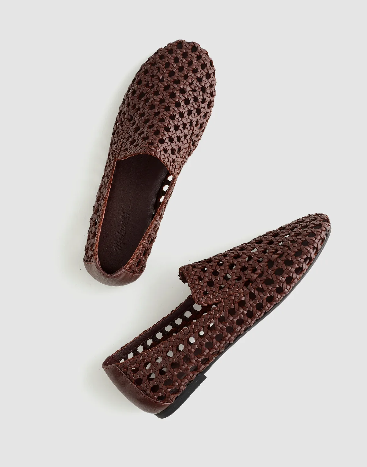 The Dolli Loafer in Woven Leather by MW