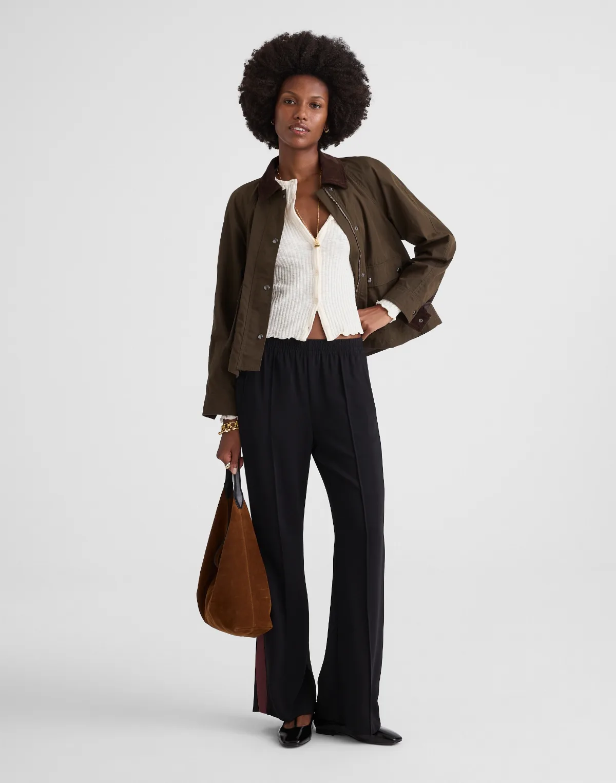 Tall Pull-On Bootcut Track Pant by MW
