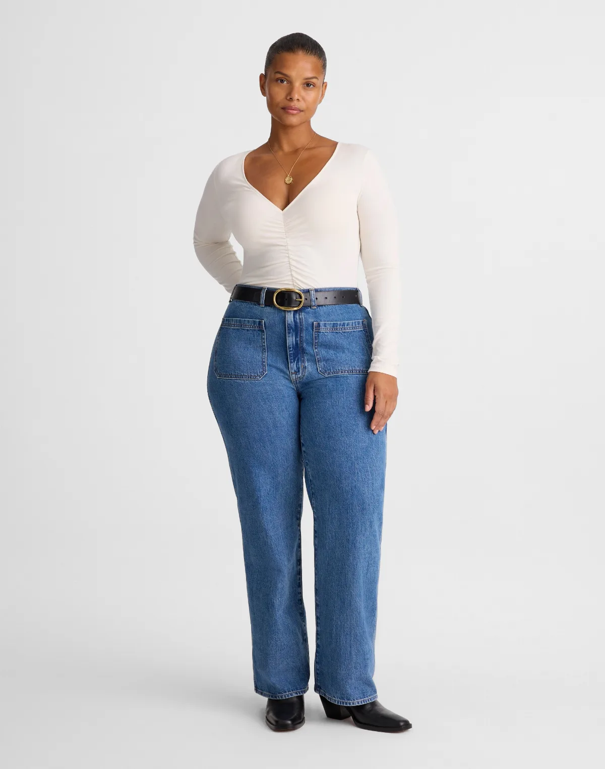 The Plus Cleo Straight Jean by MW