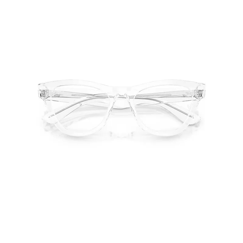 Skyler Optics Eyeglasses Transparent Frame Transparent Lenses Polarized by Ray-Ban