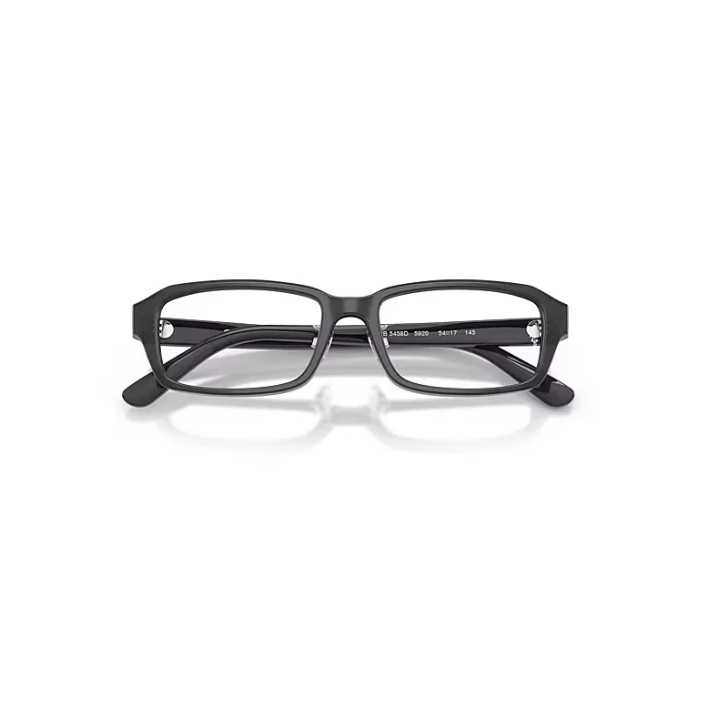 Rb5458d Optics Eyeglasses Transparent Grey Frame Transparent Lenses Polarized by Ray-Ban
