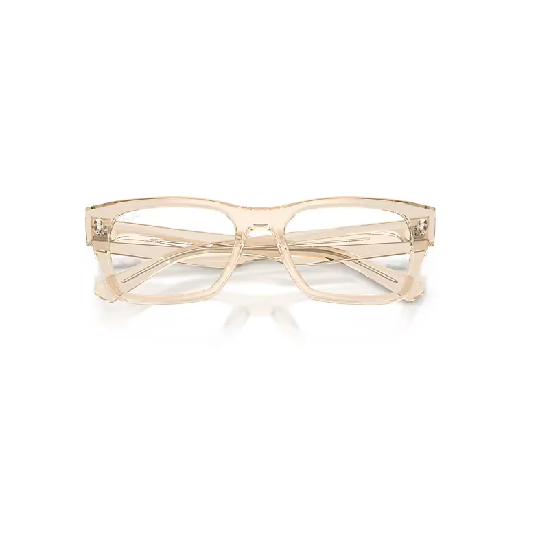 Rb5448 Optics Eyeglasses Transparent Nude Frame Transparent Lenses Polarized by Ray-Ban
