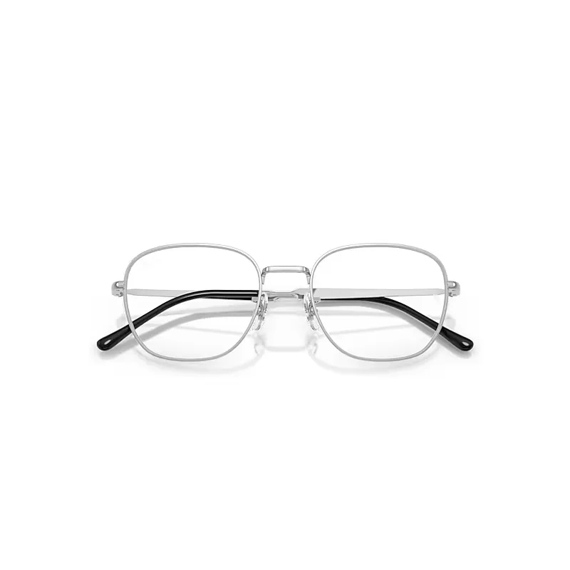 Rb6534 Optics Eyeglasses Silver Frame Clear Lenses Polarized by Ray-Ban