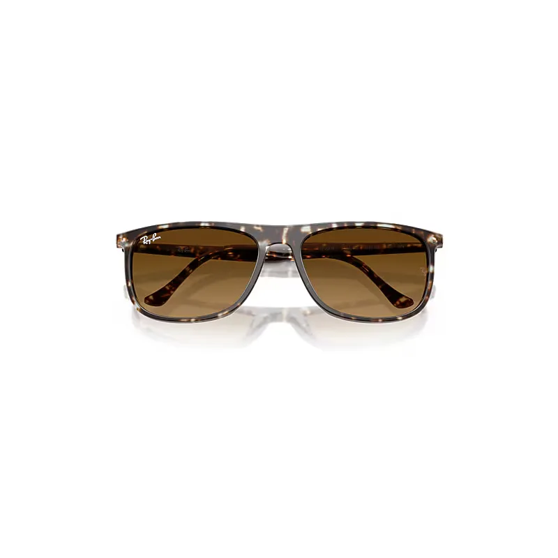 Rb2216 Sunglasses Havana Yellow Turtle Frame Brown Lenses by Ray-Ban