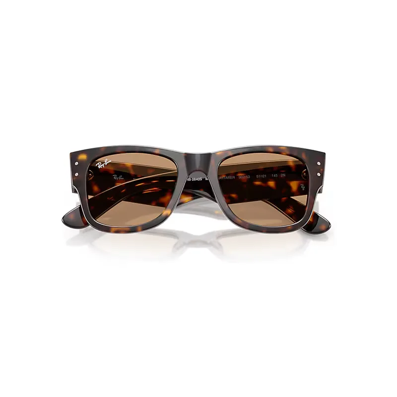 Mega Wayfarer Summer Capsule Sunglasses Brown Lenses by Ray-Ban