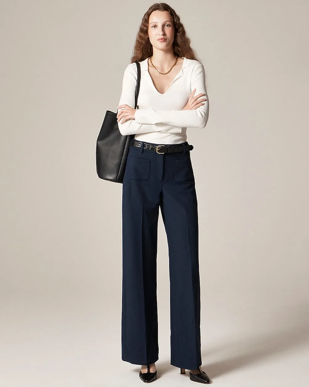 Carolina Pant in Four-Season Stretch by J.Crew