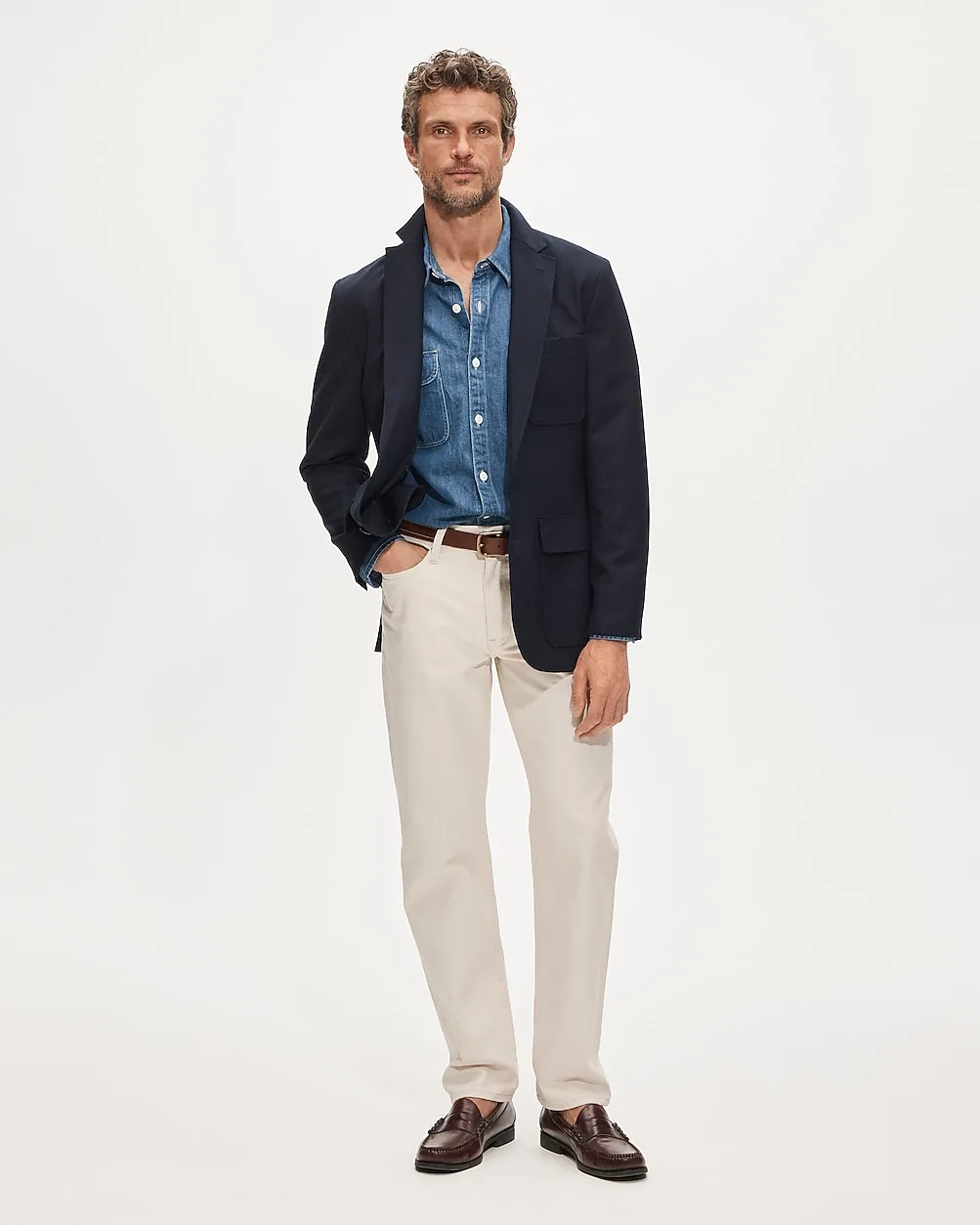 Blazer in Italian Fresco Wool by J.Crew