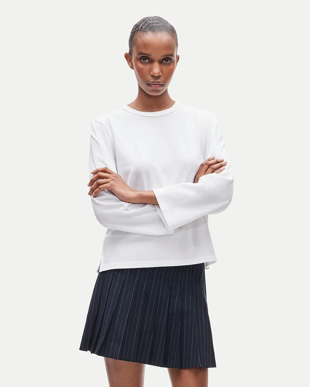 Boyfriend Jersey Relaxed Long-Sleeve T-Shirt by J.Crew