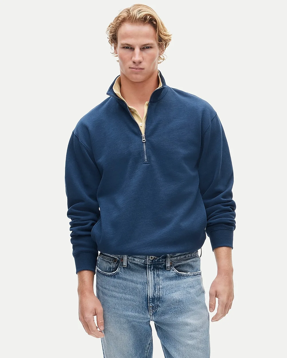 '83 Fleece Quarter-Zip Sweatshirt by J.Crew