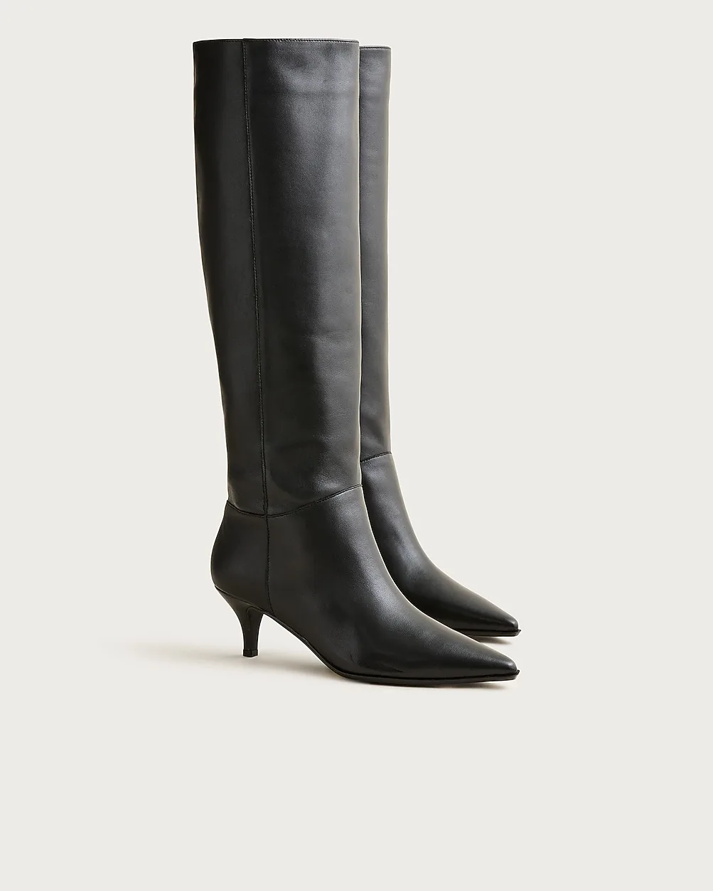 Stevie Knee-High Boots in Leather by J.Crew