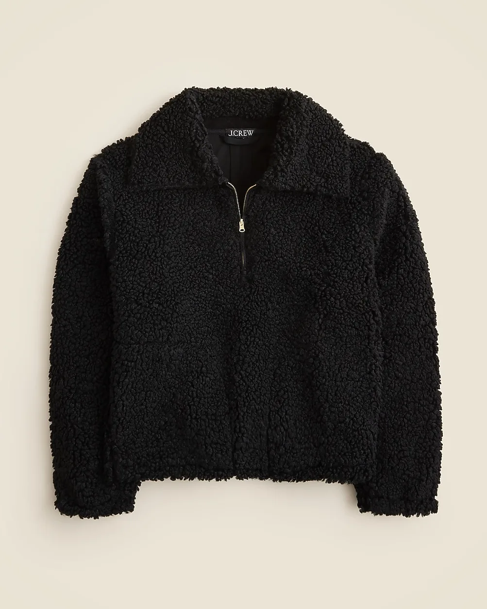 Sherpa Half-Zip Fleece Pullover by J.Crew