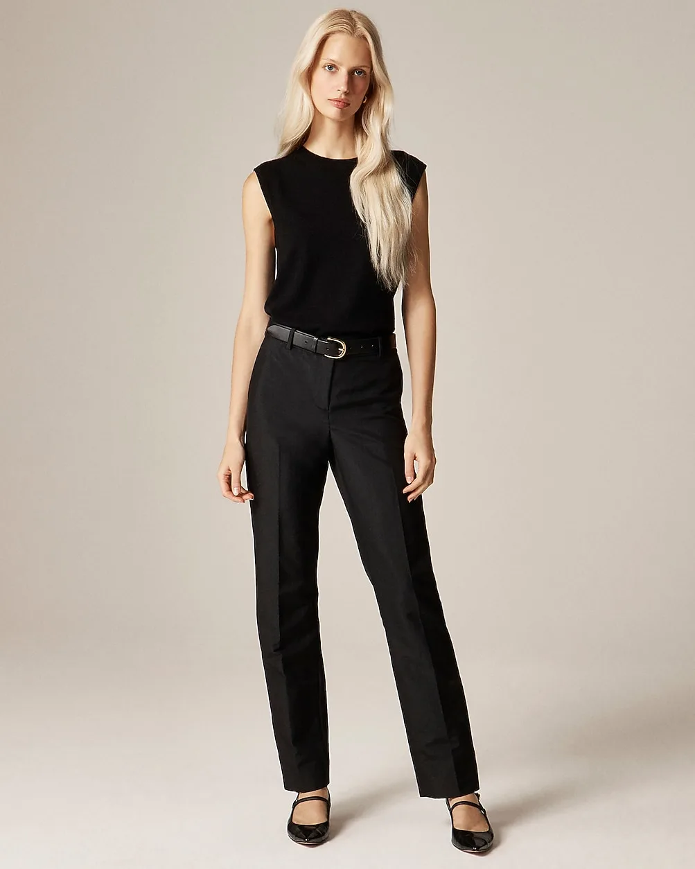 Slim-Fit Trouser in Sateen by J.Crew