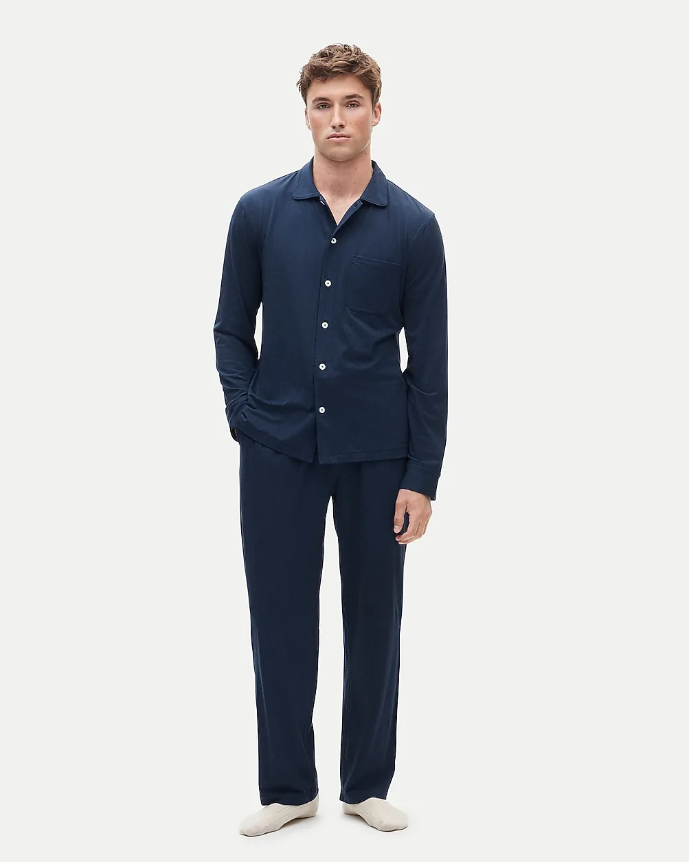 Pajama Set in Cotton Blend by J.Crew