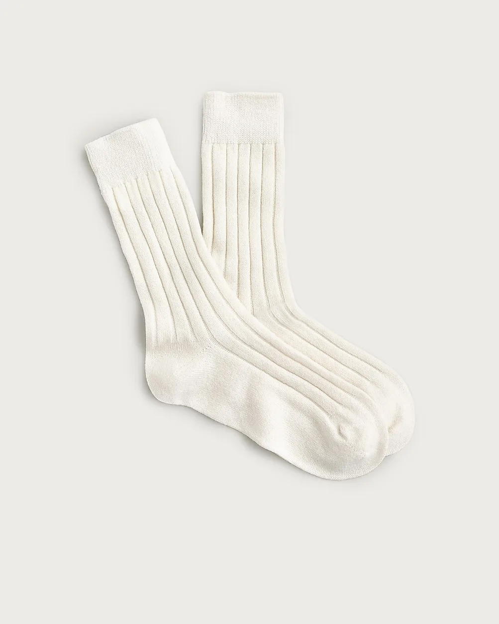 Cashmere-Blend Trouser Socks by J.Crew
