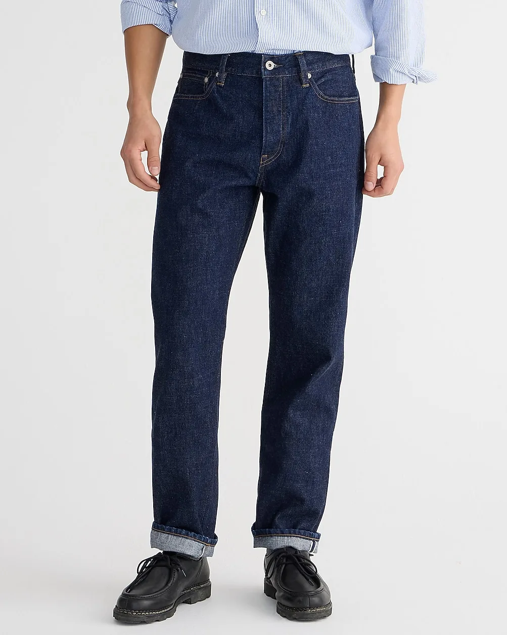 Wallace & Barnes Straight-Fit Jean in Japanese Selvedge Denim by J.Crew