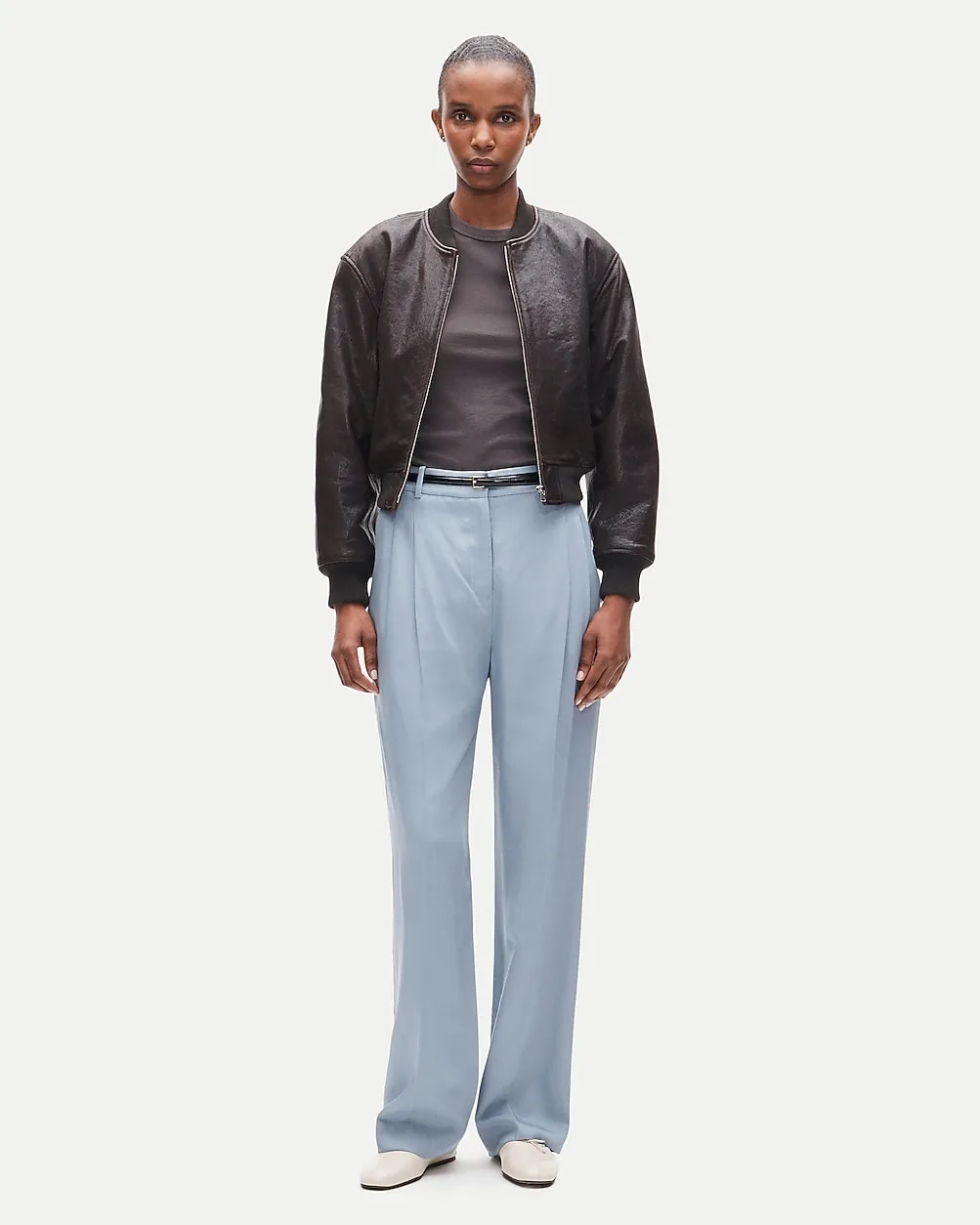 Tall Arched Trouser in Twill by J.Crew