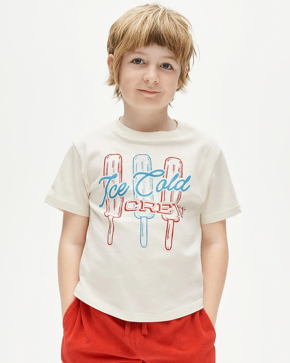 Short-Sleeve Ice Cold Crew Graphic T-Shirt by J.Crew