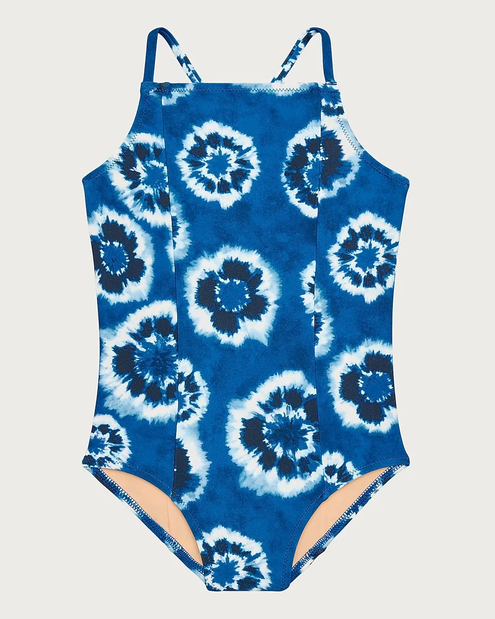 Paneled One-Piece Swimsuit by J.Crew