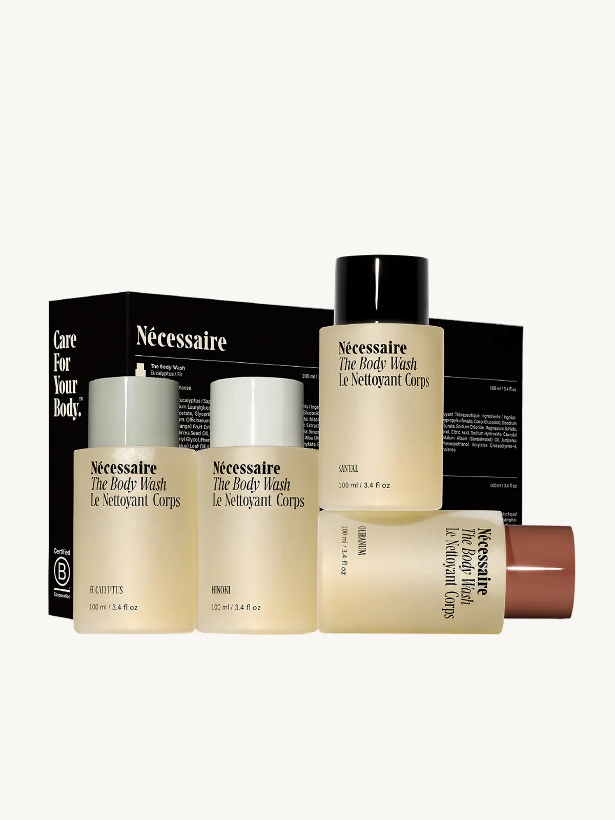 The Body Wash Discovery Collection by Nécessaire
