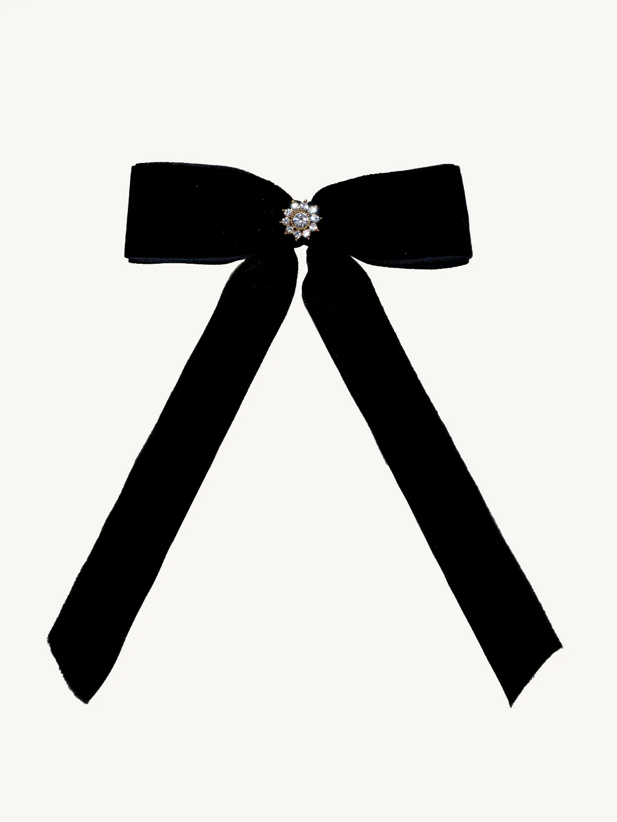 Iconic Velvet Barrette by Emi Jay