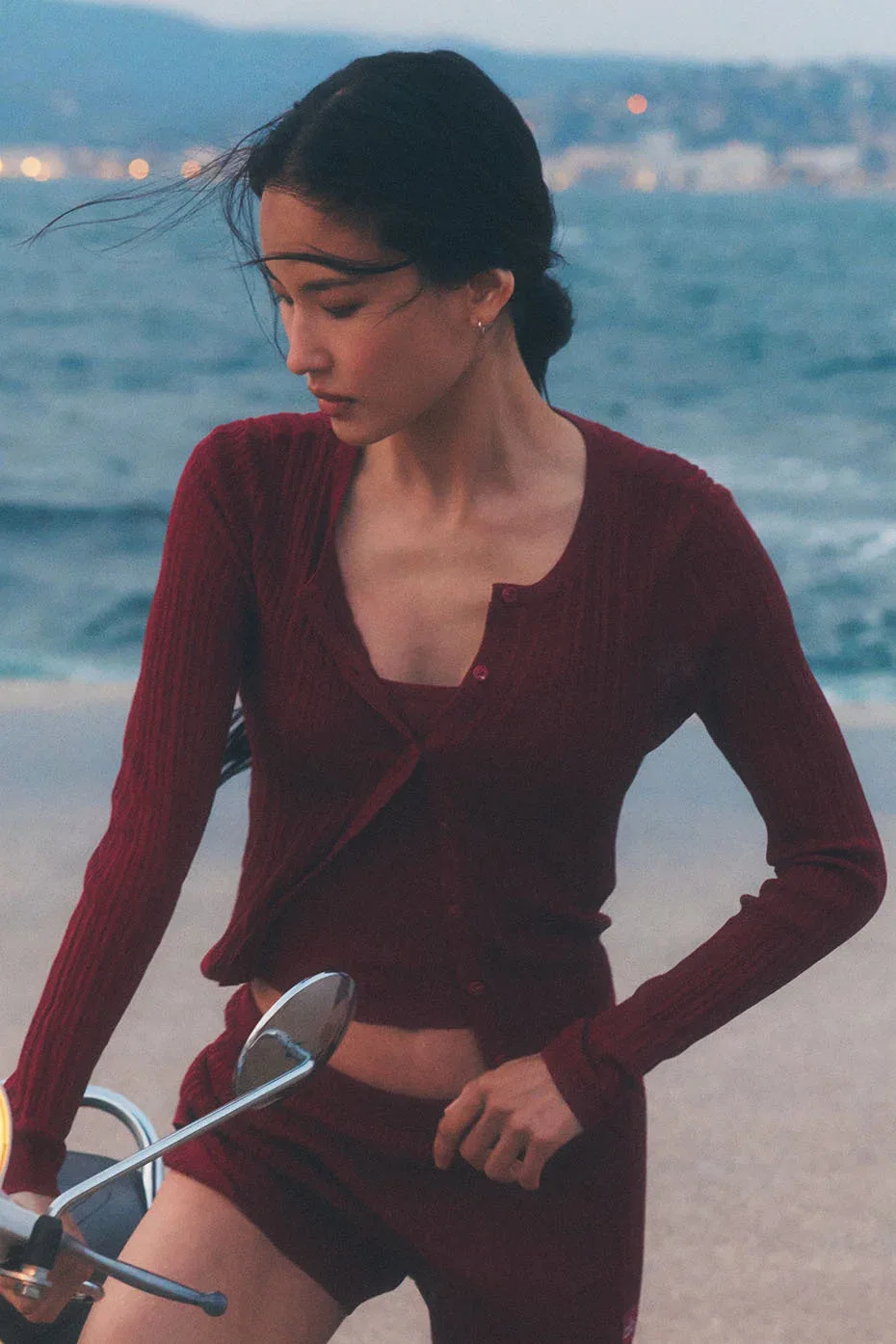 Sweater Sunlit Cardigan Top by ALO