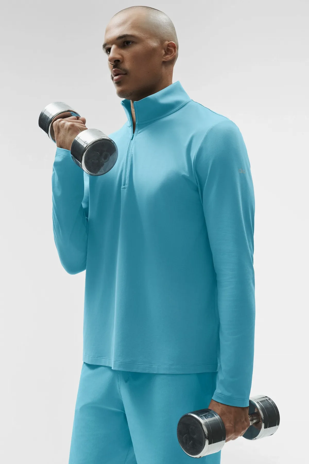Conquer 1/4 Zip Reform Long Sleeve Top by ALO