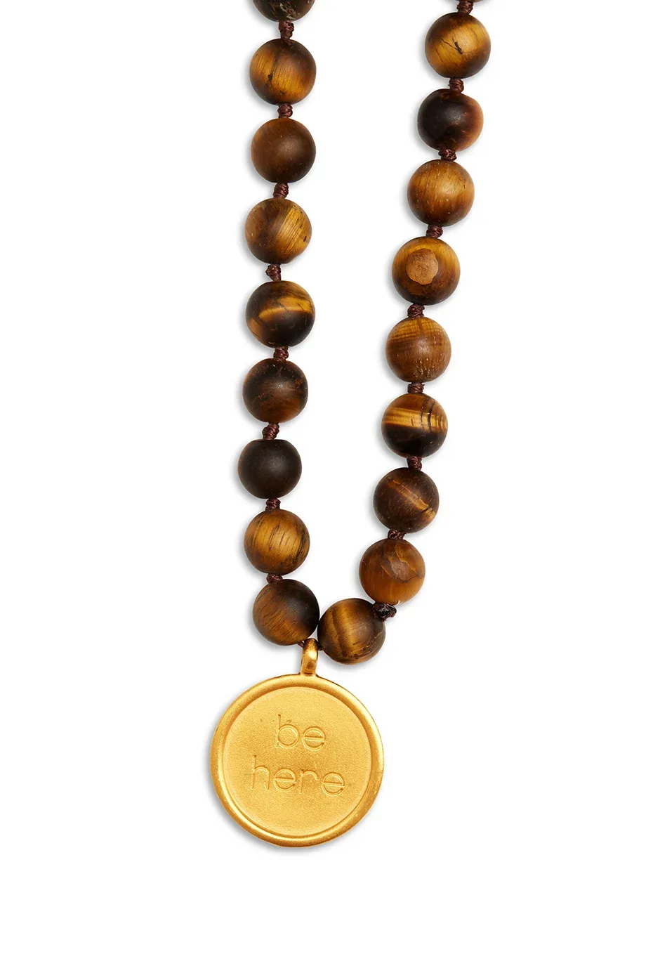 Tiger's Eye Mala Necklace by ALO