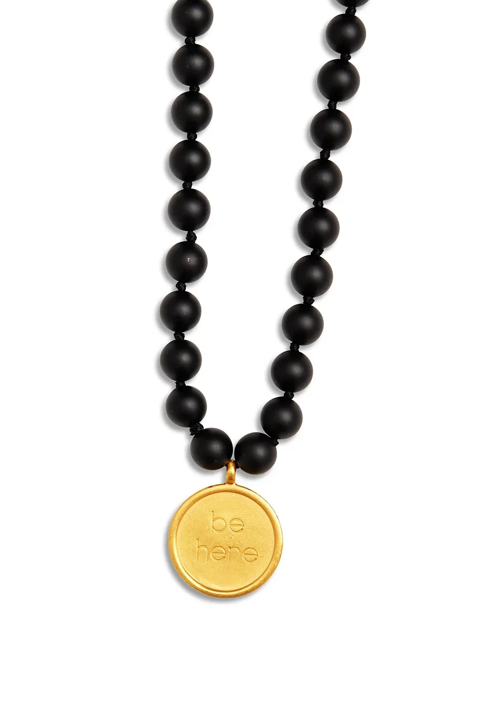 Onyx Mala Necklace by ALO