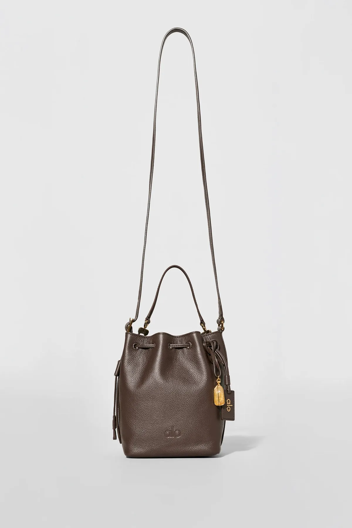 Mini Balance Bag in Espresso Leather