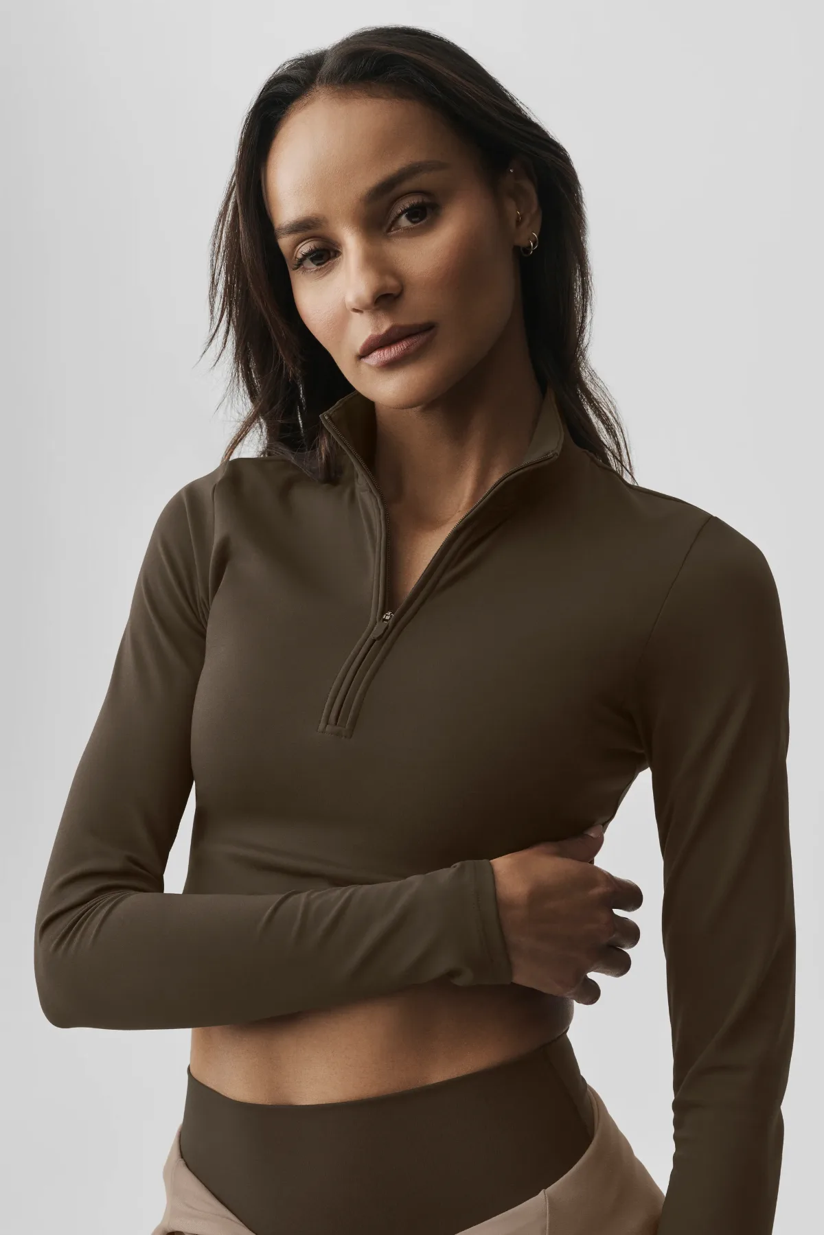 Softsculpt Precision 1/4 Zip Long Sleeve Top