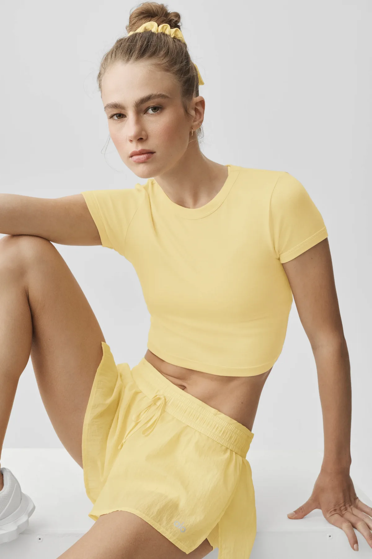 Cropped Timeless T-Shirt by ALO