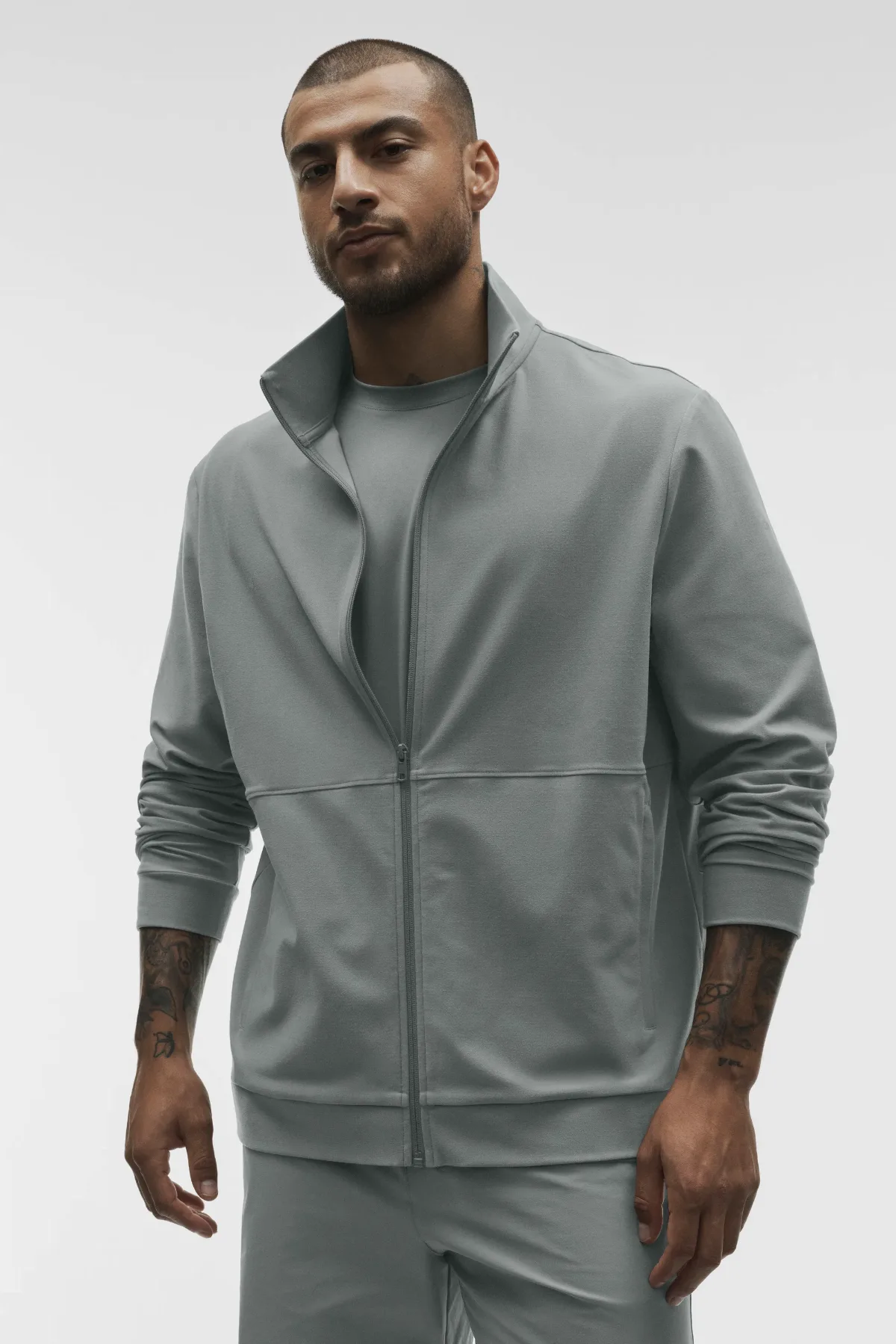 Conquer Max Mock-Neck Full-Zip Jacket by ALO