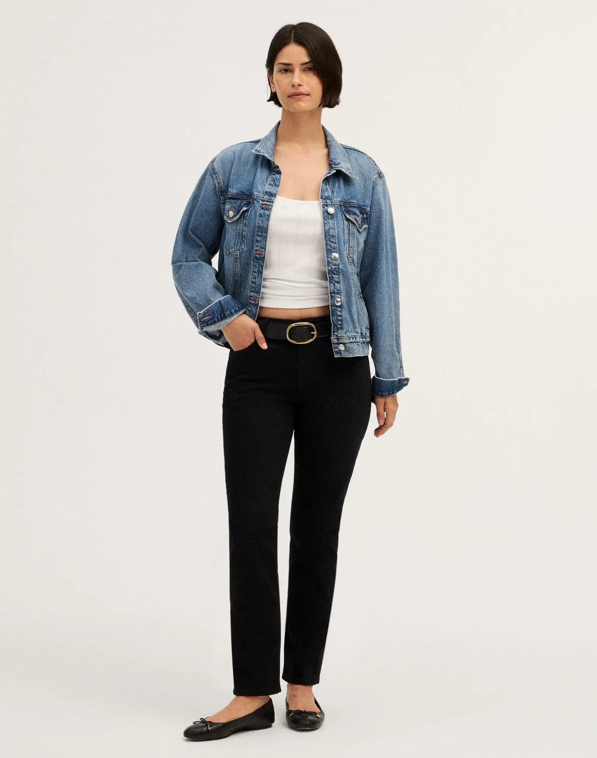 The Tall Curvy Jules Slim Straight Jean by MW