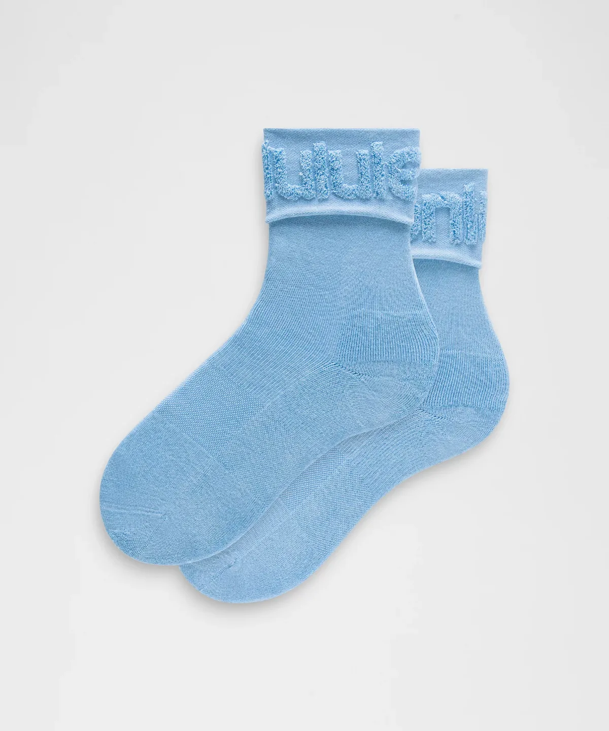 Fold-Over Terry Quarter Socks