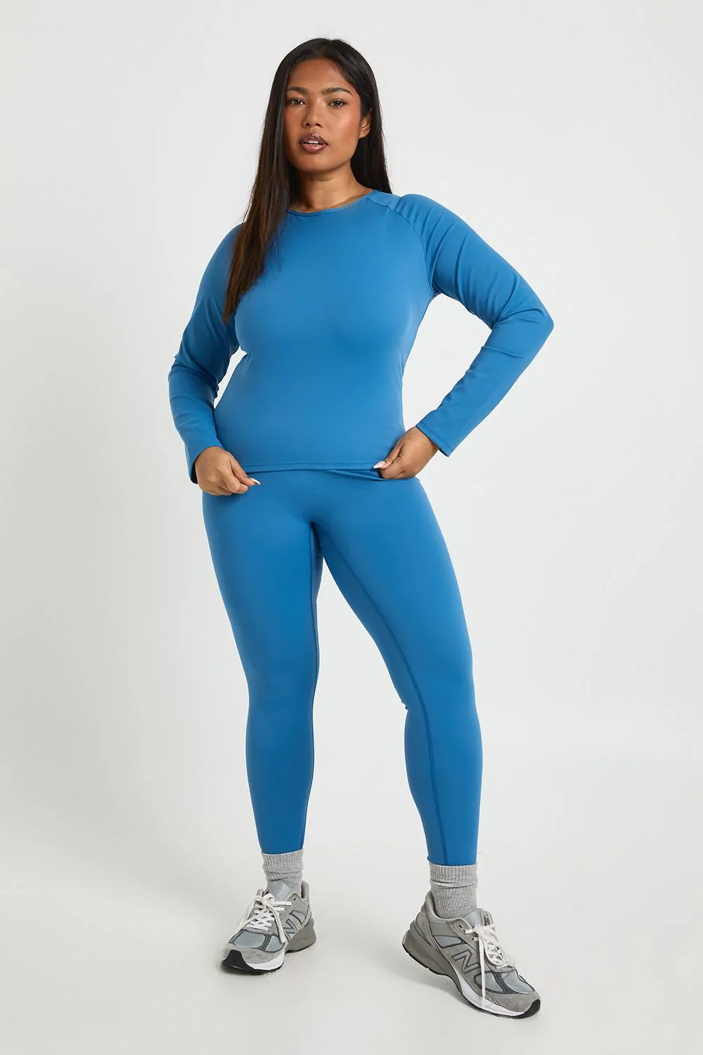 Super Soft Sculpt Seam Detail Legging Pants by boohoo