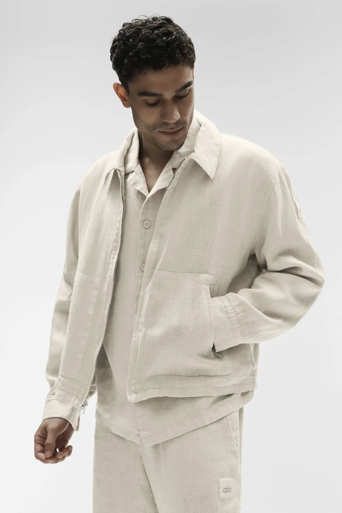 Linen Days Full Zip Jacket by ALO