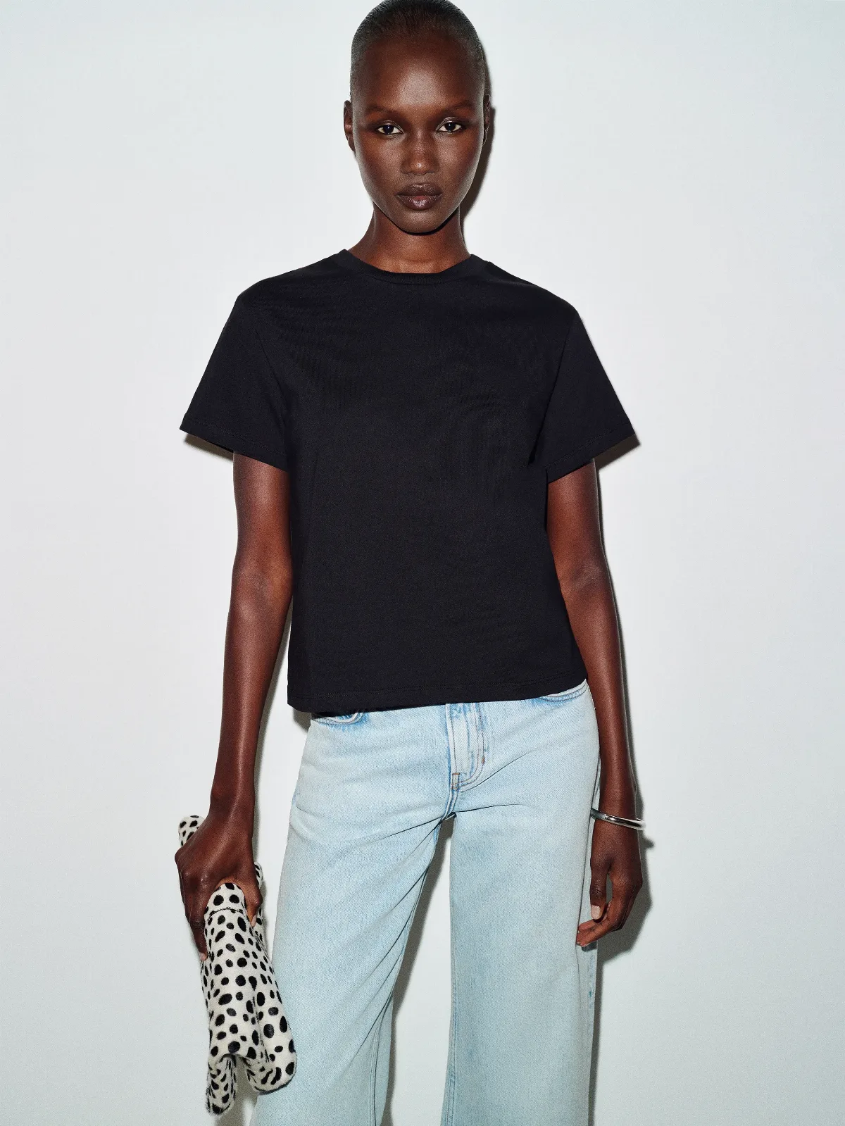 Rowan Crew T-Shirt by Reformation