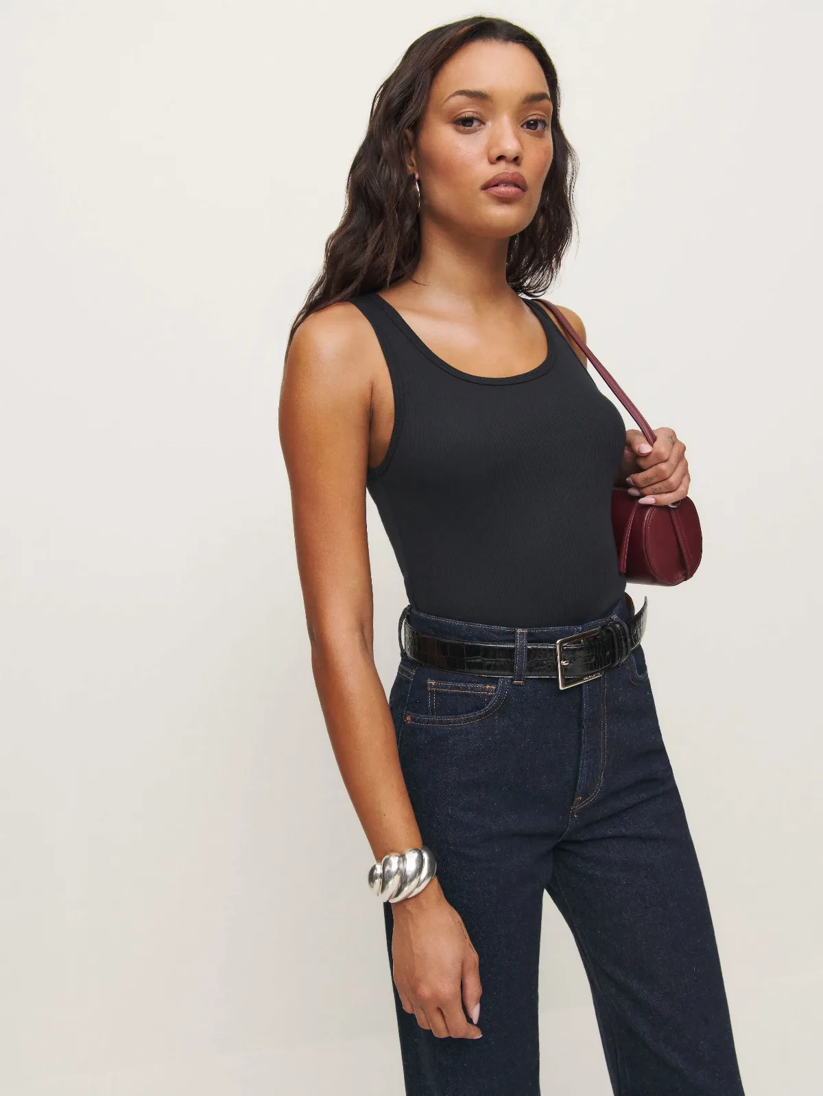 Olive Tank Top by Reformation