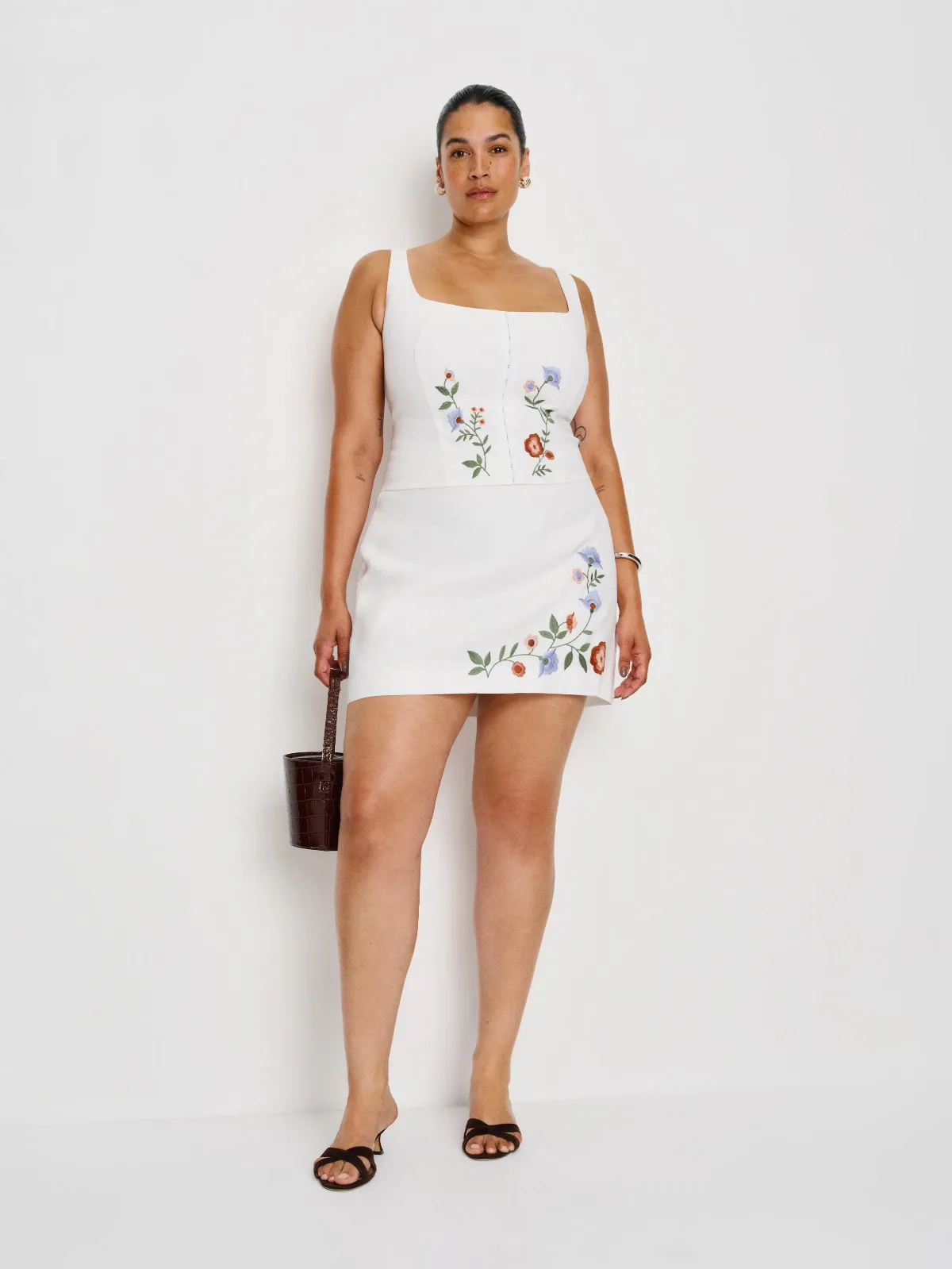 Ren Linen Skirt Es by Reformation