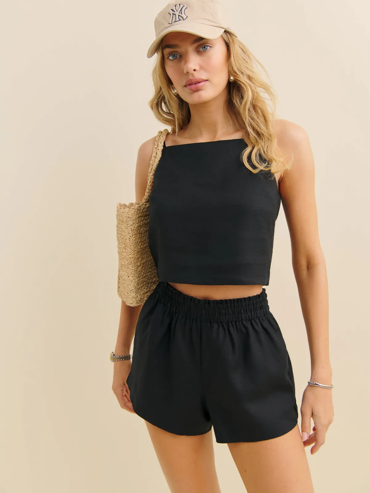 Mila Linen Short by Reformation