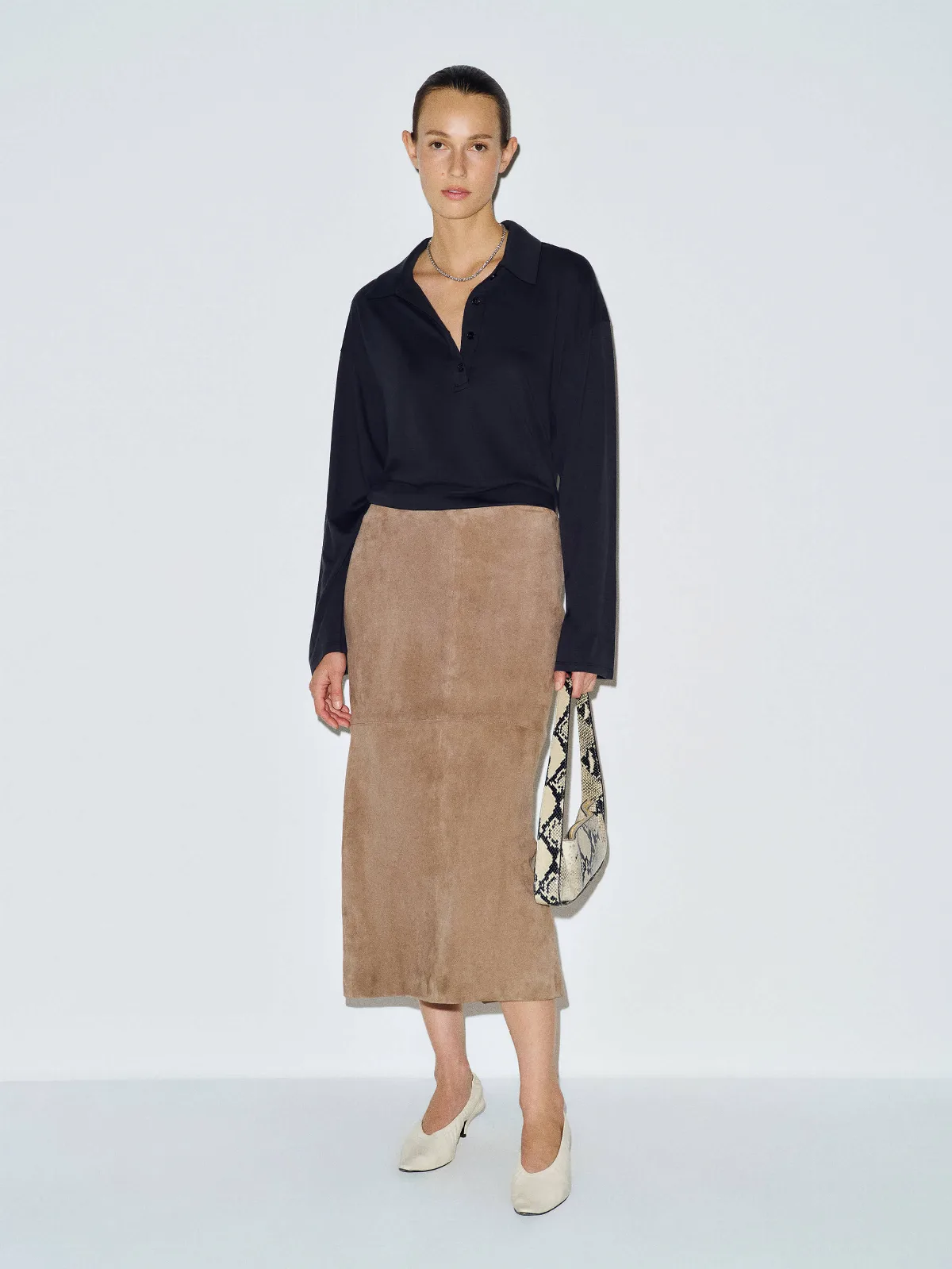 Mellen Polo Knit Top by Reformation