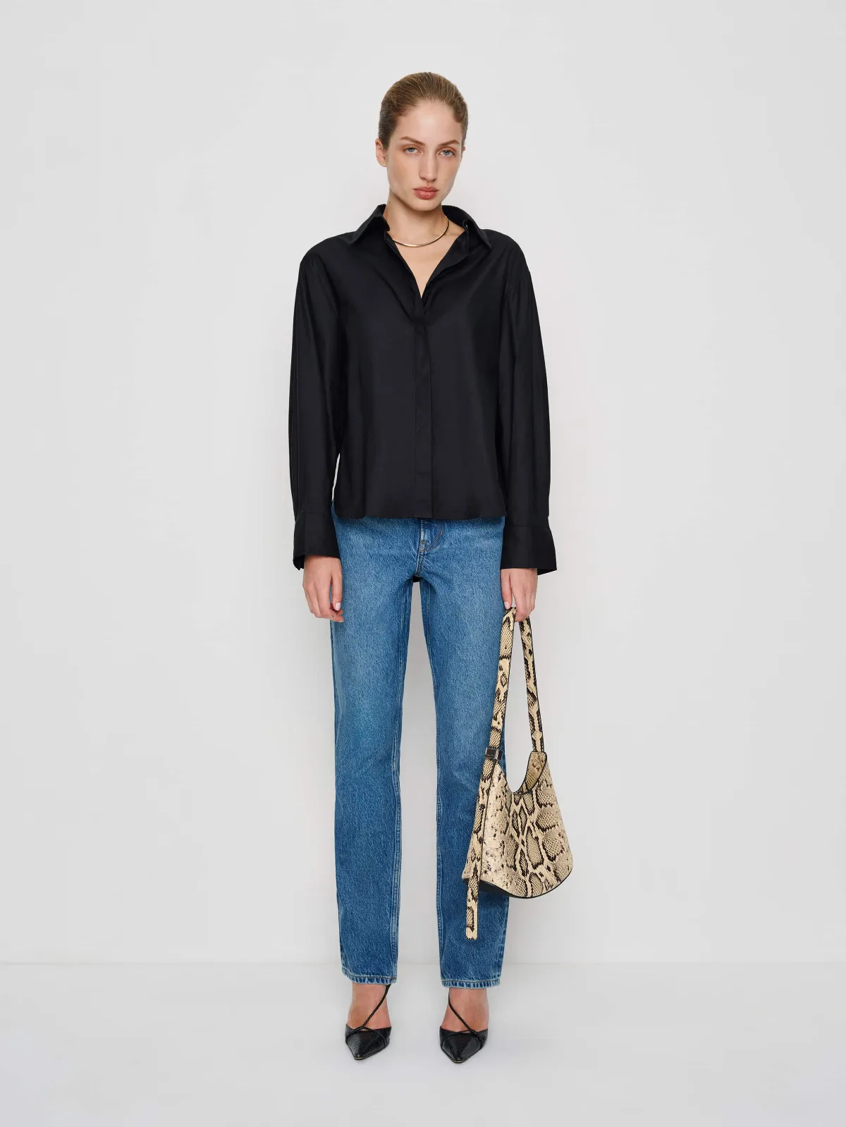 Andy Oversized Shirt by Reformation