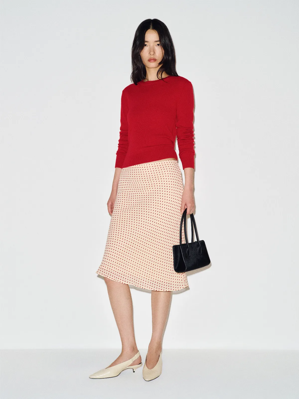 Layla Knee Length Skirt by Reformation