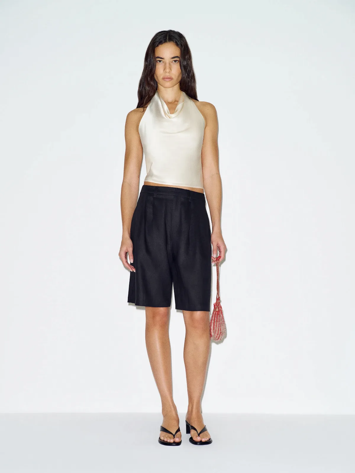Drew Linen Short by Reformation