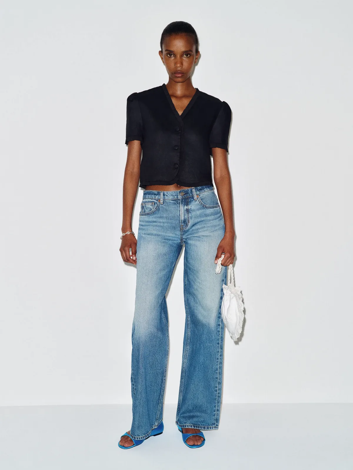 Bess Linen Top by Reformation