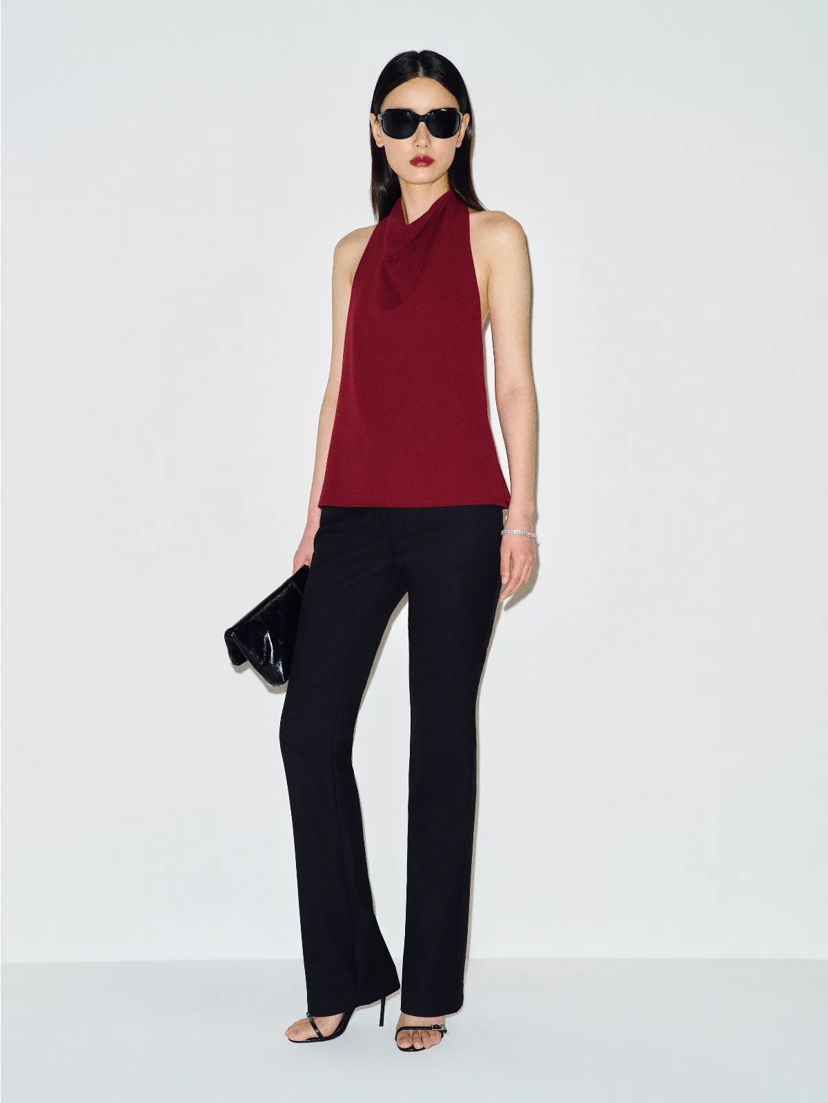 Ember Knit Top Deep by Reformation